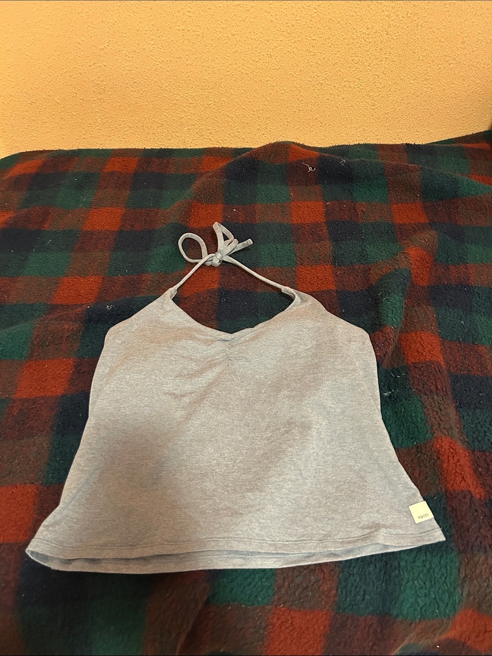 Blue grey Vuori Halter Top